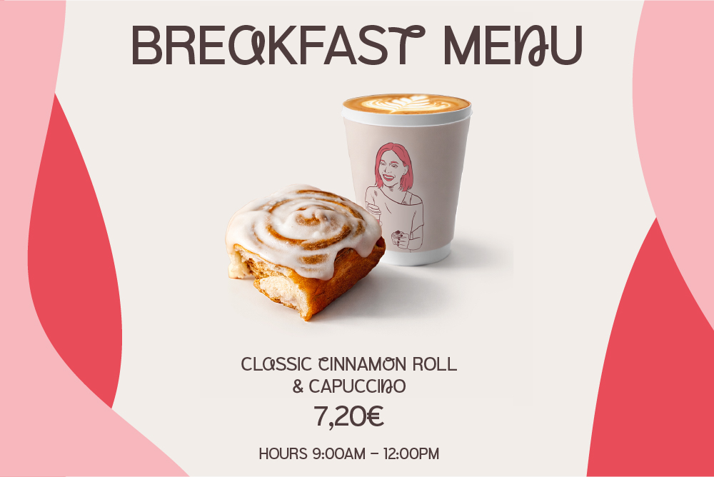 Breakfast Menu plaza catalunya