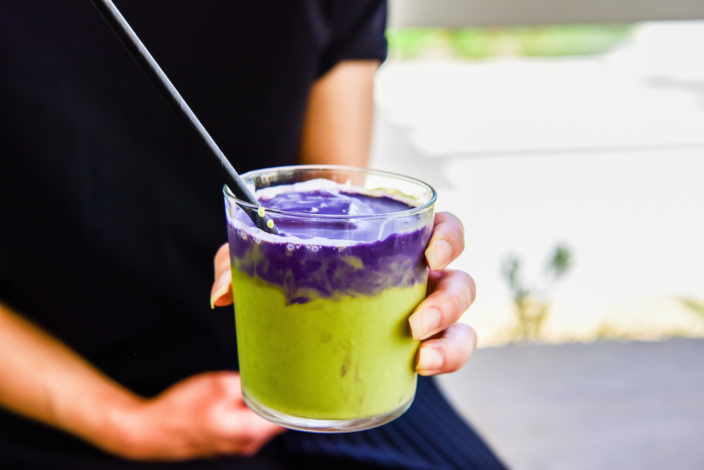 desayunar con matcha