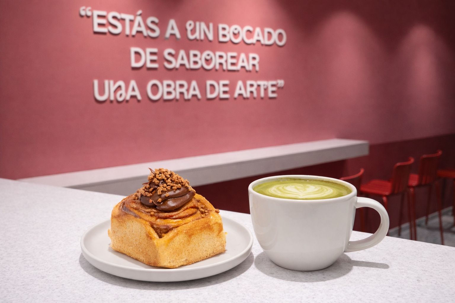 merendar con matcha en barcelona